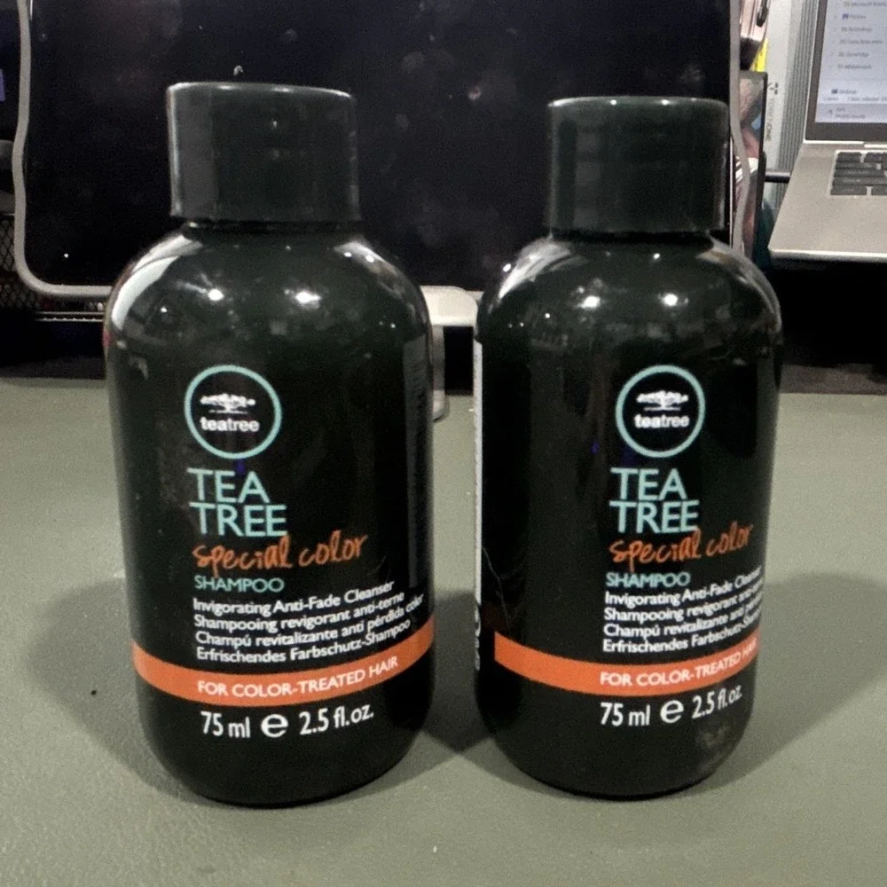 Tea Tree Special Color Shampoo for Color Treated Hair 2.5 fl oz Travel 2pk